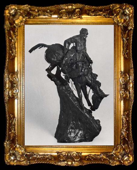 framed  Frederic Remington The Mountain Man, ta009-2