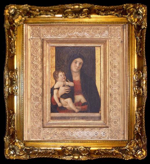 framed  Gentile Bellini Madonna, ta009-2