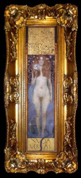 framed  Gustav Klimt Nuda Veritas, ta009-2