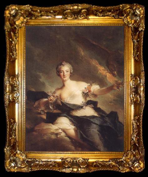 framed  Jean Marc Nattier The Duchesse d-Orleans as Hebe, ta009-2