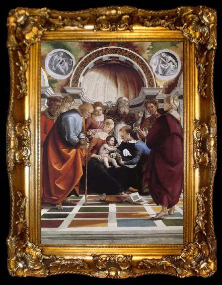 framed  Luca Signorelli The Circumcision, ta009-2