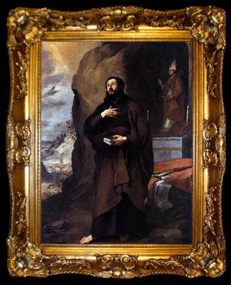 framed  MURILLO, Bartolome Esteban St Lesmes, ta009-2