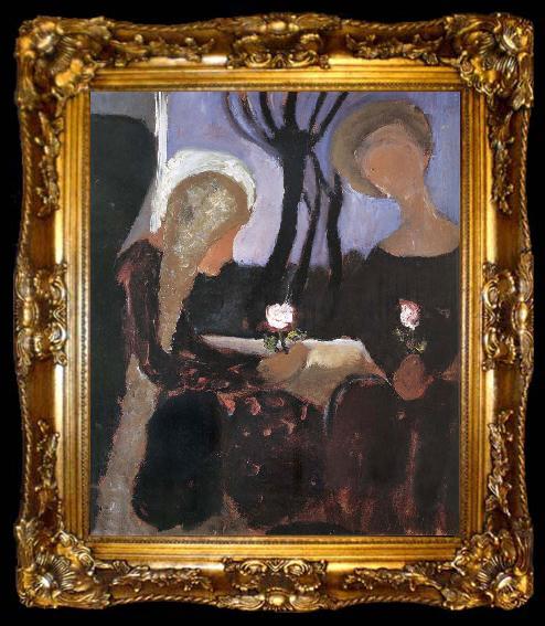 framed  Paula Modersohn-Becker The Anunciacion, ta009-2