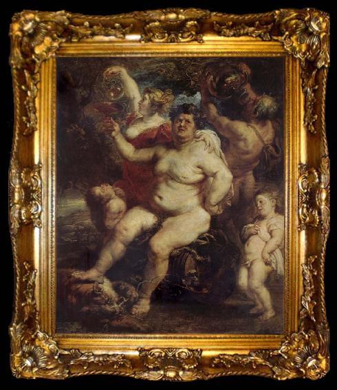 framed  Peter Paul Rubens Bacchus, ta009-2