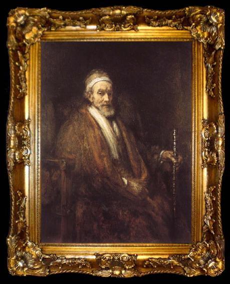 framed  REMBRANDT Harmenszoon van Rijn Portrait of Jacob Trip, ta009-2
