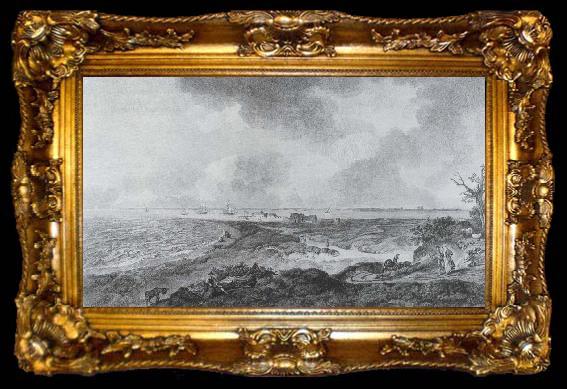 framed  Thomas Gainsborough Landguard Fort, ta009-2