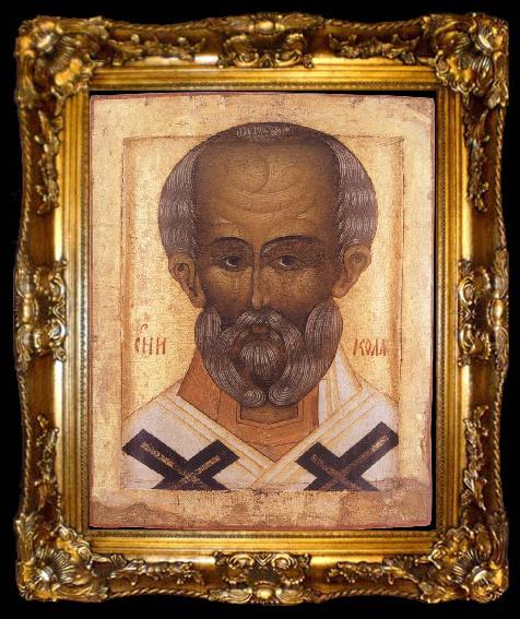 framed  unknow artist Saint Nicholas, ta009-2