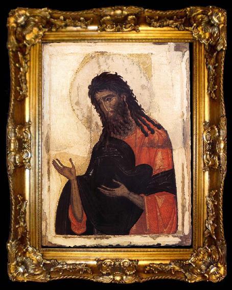 framed  unknow artist Saint John the Baptist, ta009-2