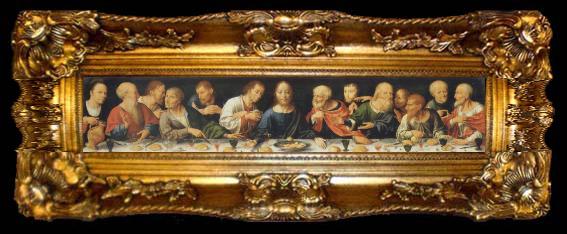 framed  CLEVE, Joos van The communion, ta009-2