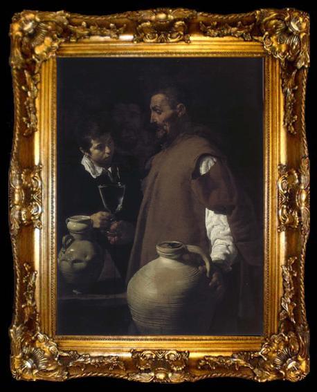 framed  Diego Velazquez The what server purchases of Sevilla, ta009-2