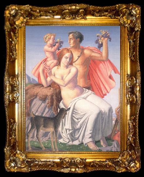 framed  Harry Morley The Young Bacchus, ta009-2