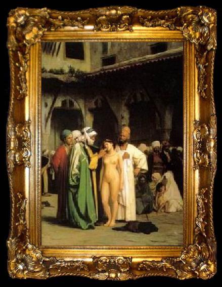 framed  unknow artist Arab or Arabic people and life. Orientalism oil paintings  240, ta009-2
