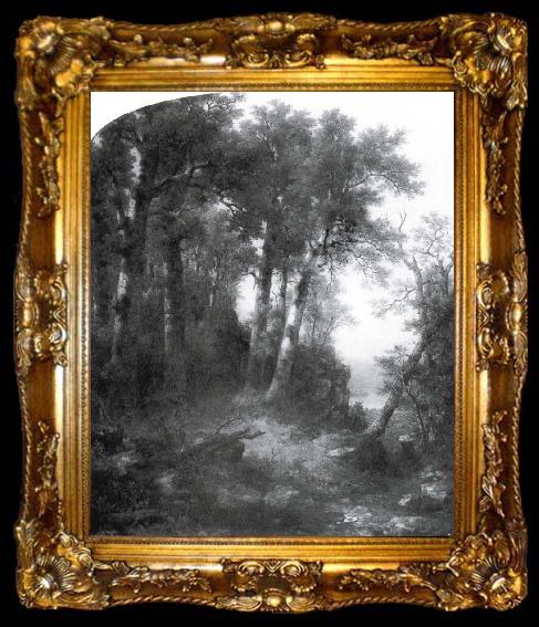 framed  Asher Brown Durand The Edge of the Forest, ta009-2