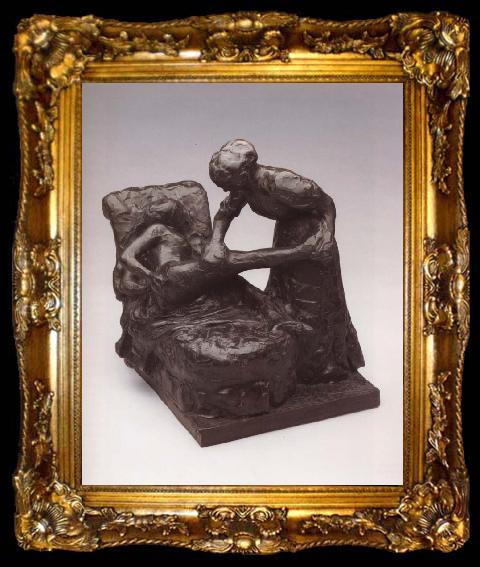 framed  Edgar Degas The masseuse, ta009-2