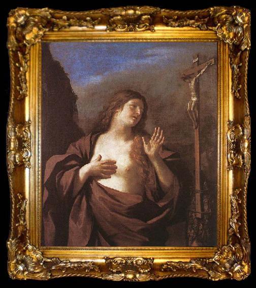 framed  GUERCINO Mary Magdalene in Penitence, ta009-2
