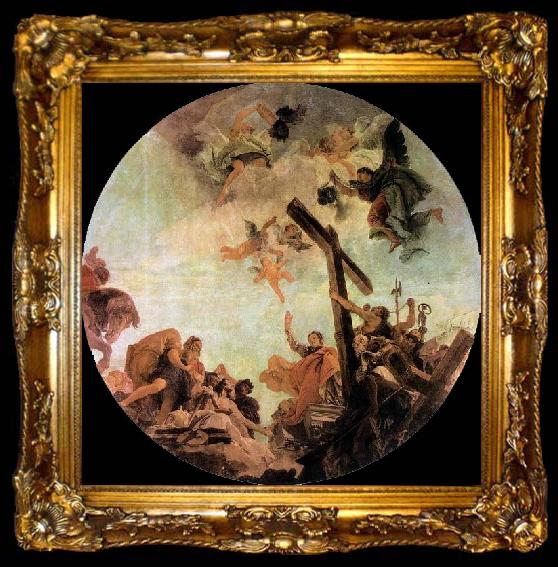 framed  Giovanni Battista Tiepolo Discovery of the True Cross, ta009-2