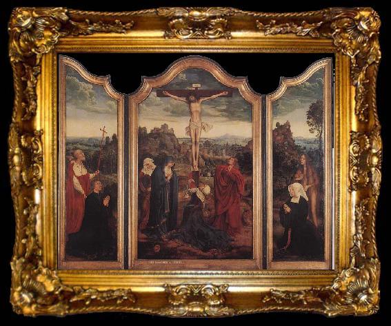 framed  MASSYS, Quentin Christ on the Cross with Donors, ta009-2