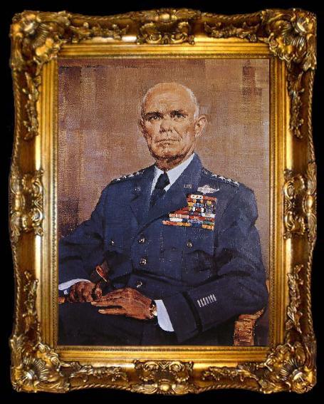 framed  Nikolay Fechin Portrait of General, ta009-2