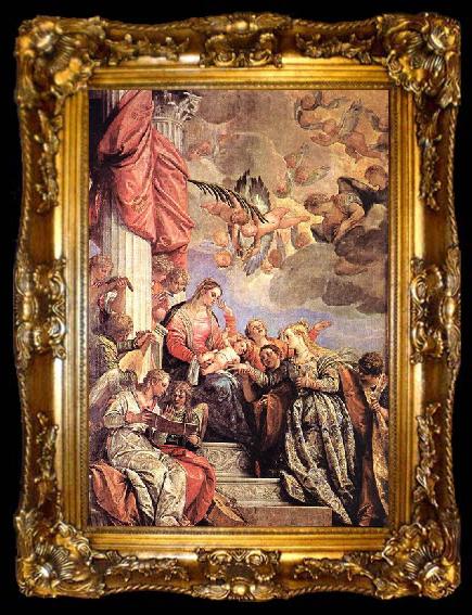 framed  Paolo  Veronese The Marriage of St Catherine, ta009-2