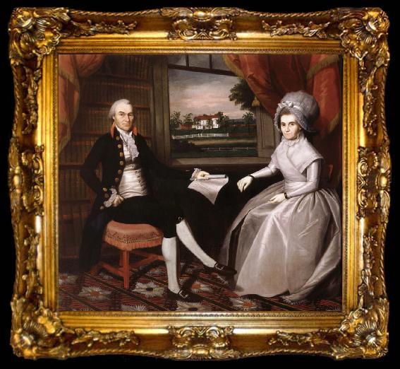 framed  Ralph Earl Man and woman, ta009-2