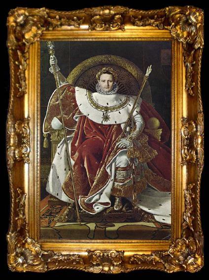 framed  unknow artist Napoleon Bonaparte pappa tronen iford all synd kejserliga farmor, ta009-2