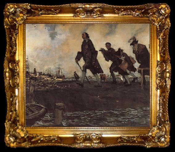 framed  unknow artist Peter the Great, ta009-2
