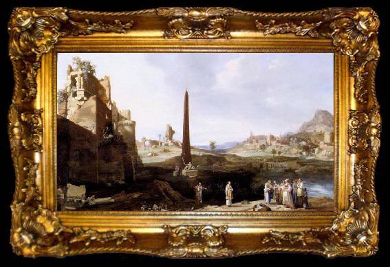framed  BREENBERGH, Bartholomeus The Finding of Moses, ta009-2
