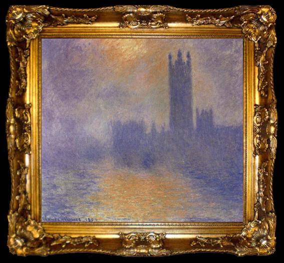 framed  Claude Monet The Houses of Parliament, ta009-2