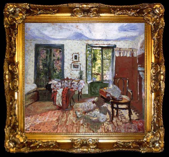 framed  Edouard Vuillard Annette in the Bedroom, ta009-2