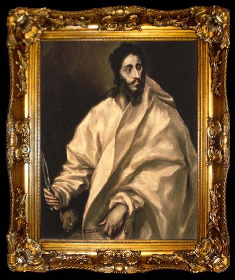 framed  El Greco St Bartholomew, ta009-2