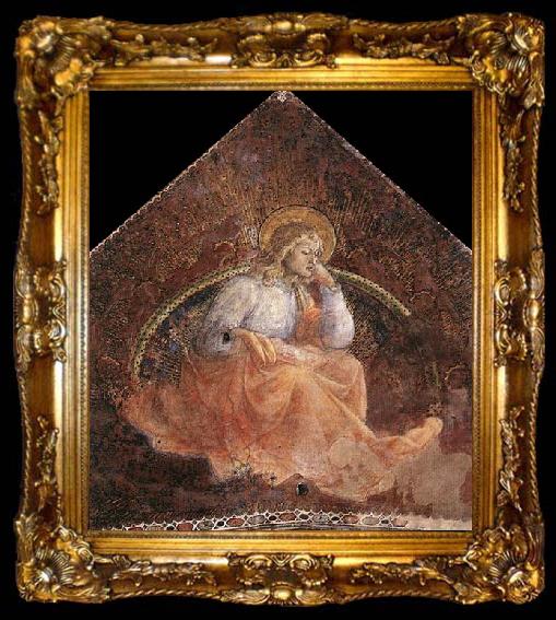 framed  Fra Filippo Lippi St Luke the Evangelist, ta009-2