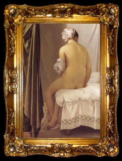 framed  Jean-Auguste Dominique Ingres La Grande Baigneuse, ta009-2