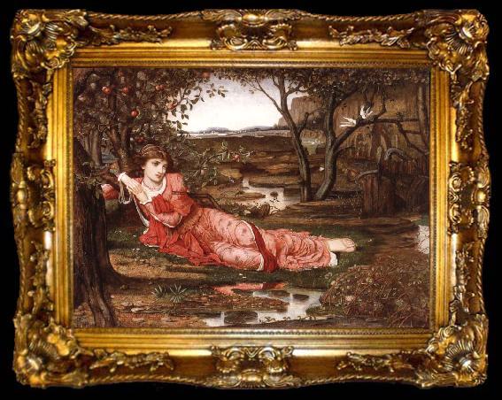 framed  John Melhuish Strudwick Song without Words, ta009-2