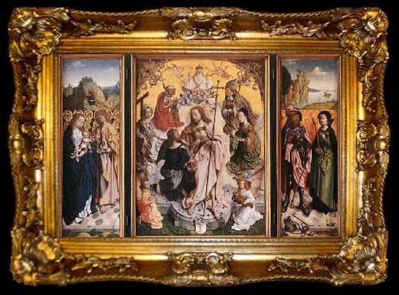 framed  MASTER of the St. Bartholomew Altar St Thomas Altarpiece, ta009-2