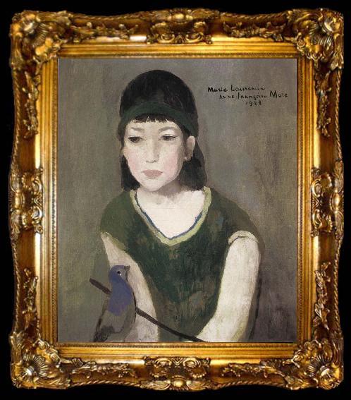 framed  Marie Laurencin Portrait of Anna, ta009-2