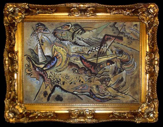 framed  Wassily Kandinsky Delvidek, ta009-2