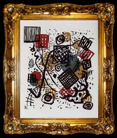 framed  Wassily Kandinsky Sargan, ta009-2