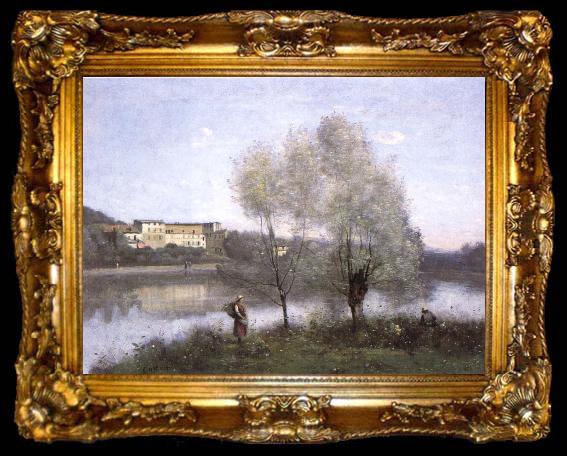 framed  camille corot Ville d-Avray, ta009-2