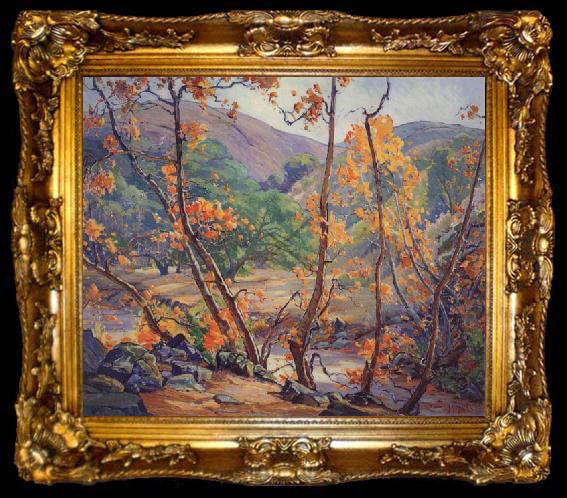 framed  Anna Hills Sycamores,n.d., ta009-2