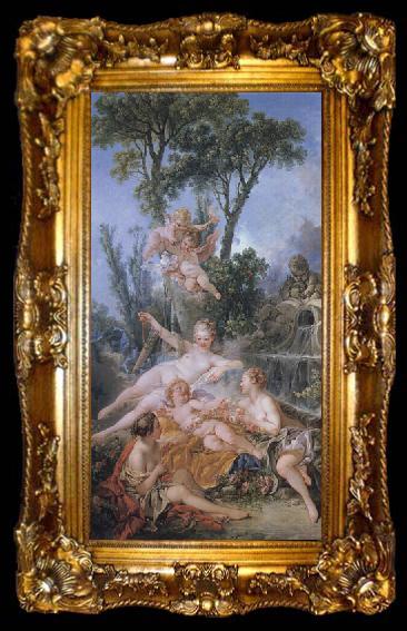 framed  Francois Boucher Cupid a Captive, ta009-2