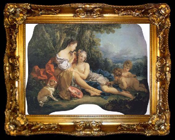 framed  Francois Boucher Spring, ta009-2