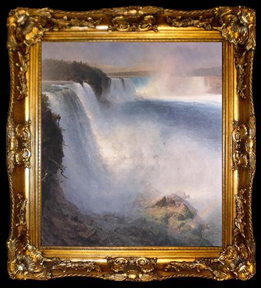 framed  Frederic E.Church Niagara Falls from the American Side, ta009-2