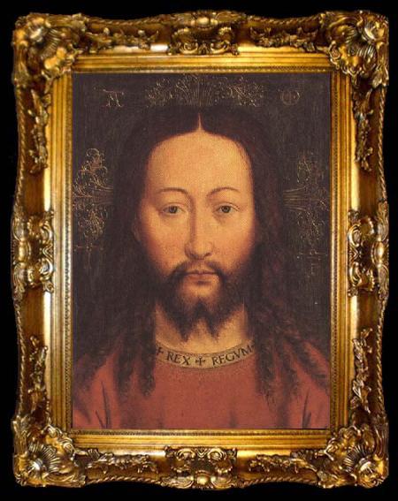 framed  Jan Van Eyck Christ (mk45), ta009-2
