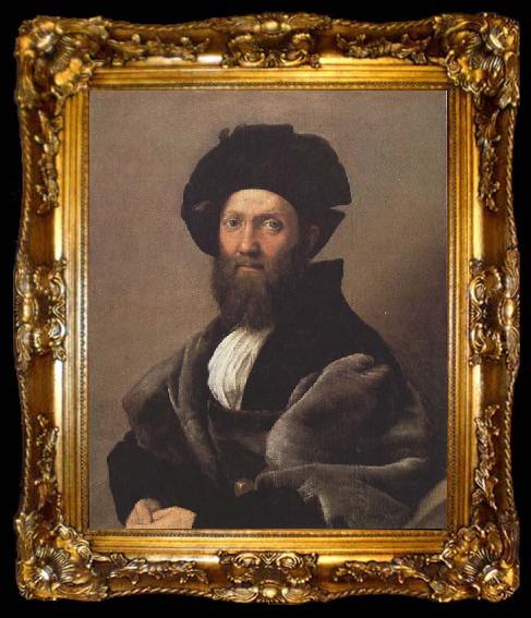 framed  Raphael Baldassare Castiglione (mk45), ta009-2