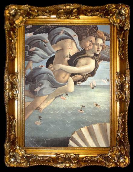 framed  Sandro Botticelli The Birth of Venus, ta009-2