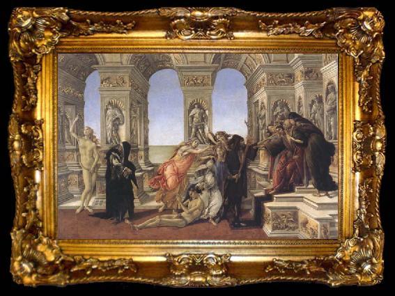 framed  Sandro Botticelli Calumny, ta009-2