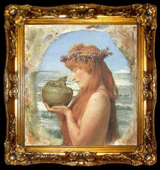 framed  Sir Lawrence Alma-Tadema,OM.RA,RWS Pandora (mk46), ta009-2