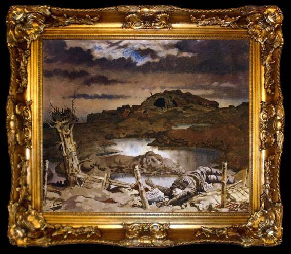 framed  Sir William Orpen Zonnebeke, ta009-2