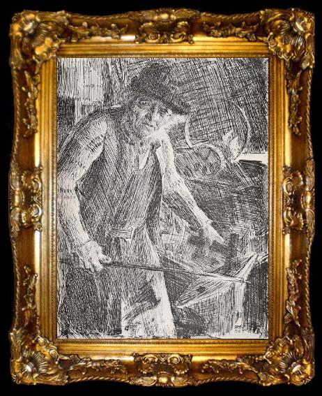framed  Anders Zorn mastersmeden, ta009-2