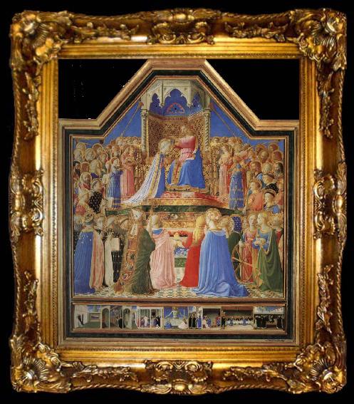 framed  Fra Angelico Yan added the Virgin Festival, ta009-2